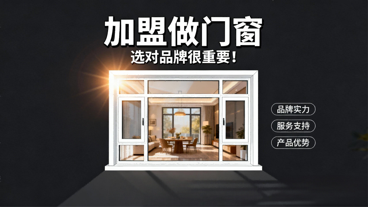 加盟做門窗，選對品牌很重要！2025四重避坑指南——選錯血虧50萬！